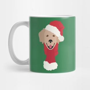 Golden Retriever Christmas Dog Mug